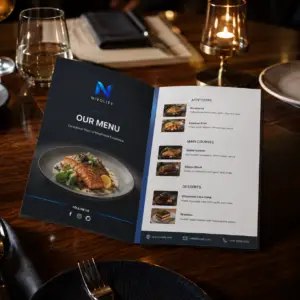 Restaurant PDF Menu Design