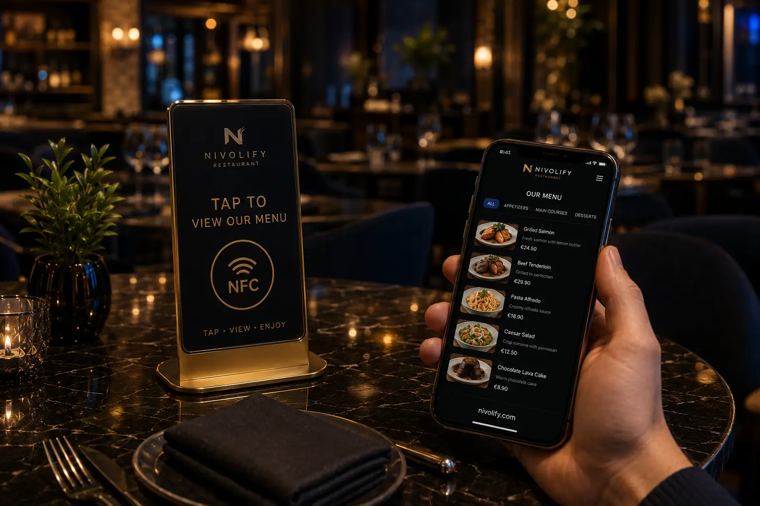 f8ba5c79-6055-40bc-8ad9-1621bcf1e10b Restaurant NFC Digital Menu - Image 2