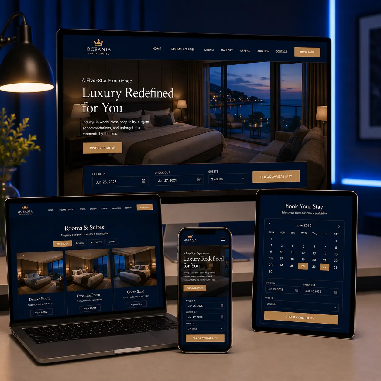hotel 1 Hotel Website - Image 2